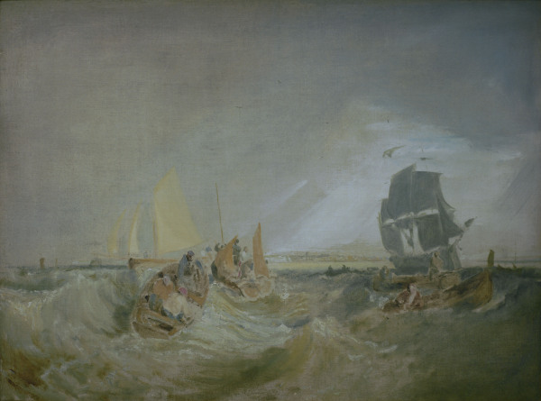 W.Turner, Schiffahrt Themsemündung à William Turner