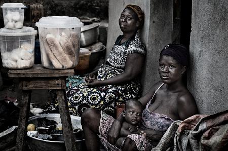 Having a rest - Benin