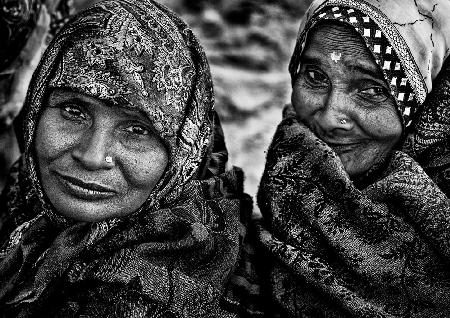 Waiting for a free eye check-up and screening-IV - Netra Kumbh - India