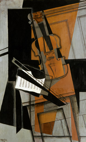 Les Violine à Juan Gris