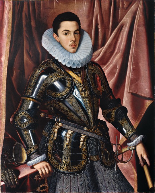Portrait of Prince Philip Emmanuel of Savoy (1586–1605) à Juan Pantoja de la Cruz