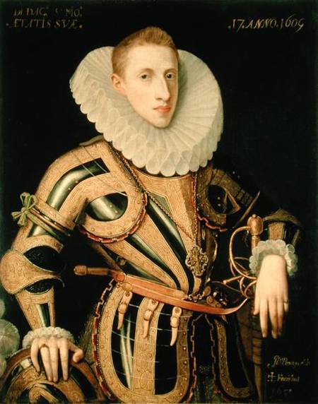 Portrait of Diego de Villamayor à Juan Pantoja de la Cruz