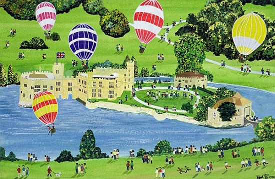 Ballooning at Leeds Castle  à Judy  Joel