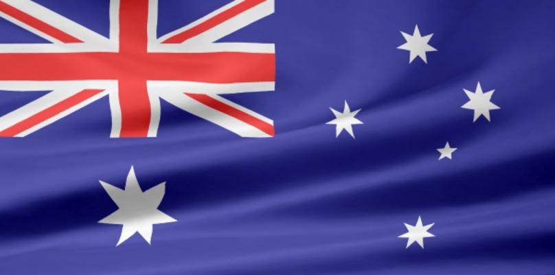 Australische Flagge à Juergen Priewe