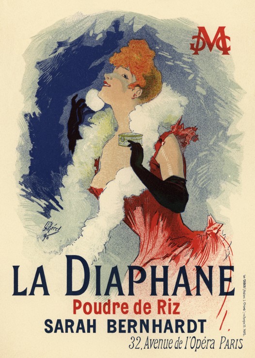 La Diaphane (Poster) à Jules Chéret