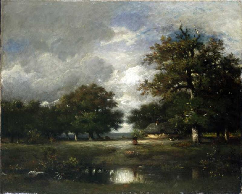 Der Teich à Jules Dupré