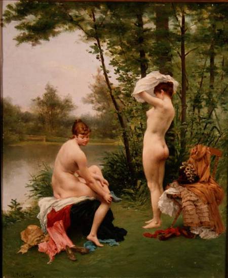 The Bathers à Jules Scalbert