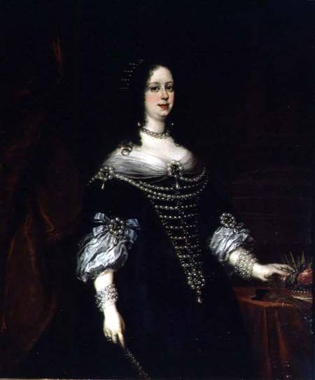 Portrait of Vittoria delle Rovere, Grand Duchess of Tuscany à Justus Susterman
