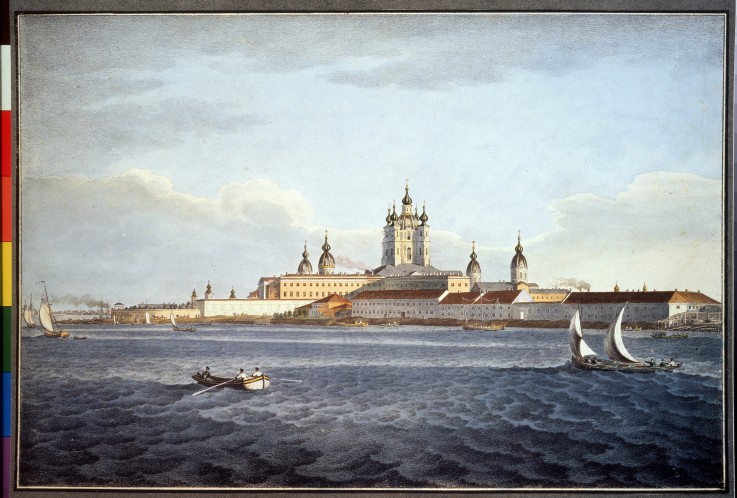 The Smolny Convent in Saint Petersburg à Karl Petrowitsch Beggrow