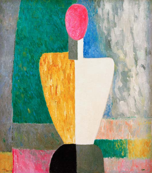 Malevich / Torse (Figure avec visage rose) à Kasimir Severinovich Malewitsch
