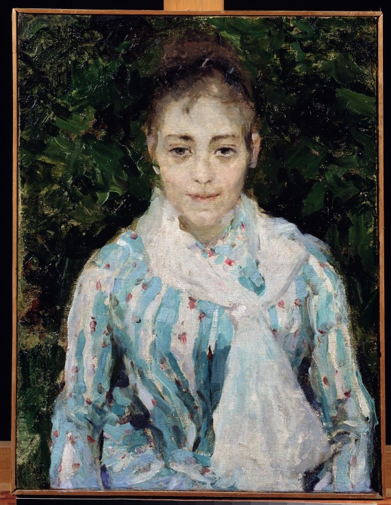 Portrait of the artist Maria Yakunchikova-Weber (1870-1902) à Konstantin Alexejewitsch Korowin