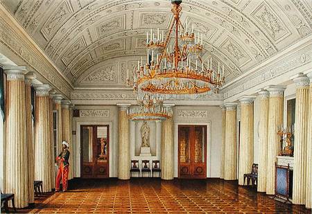 The Moorish Hall, the Winter Palace à Konstantin Andreyevich Ukhtomsky