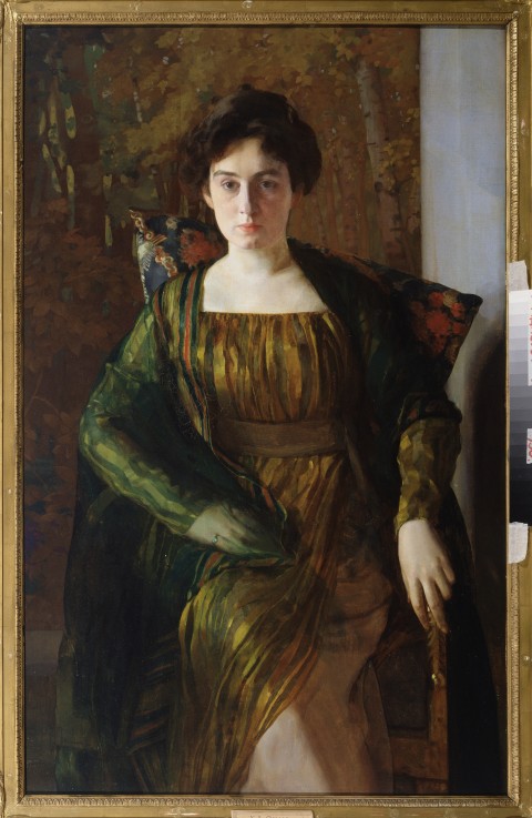 Portrait of Henrietta Hirshmann à Konstantin Somow