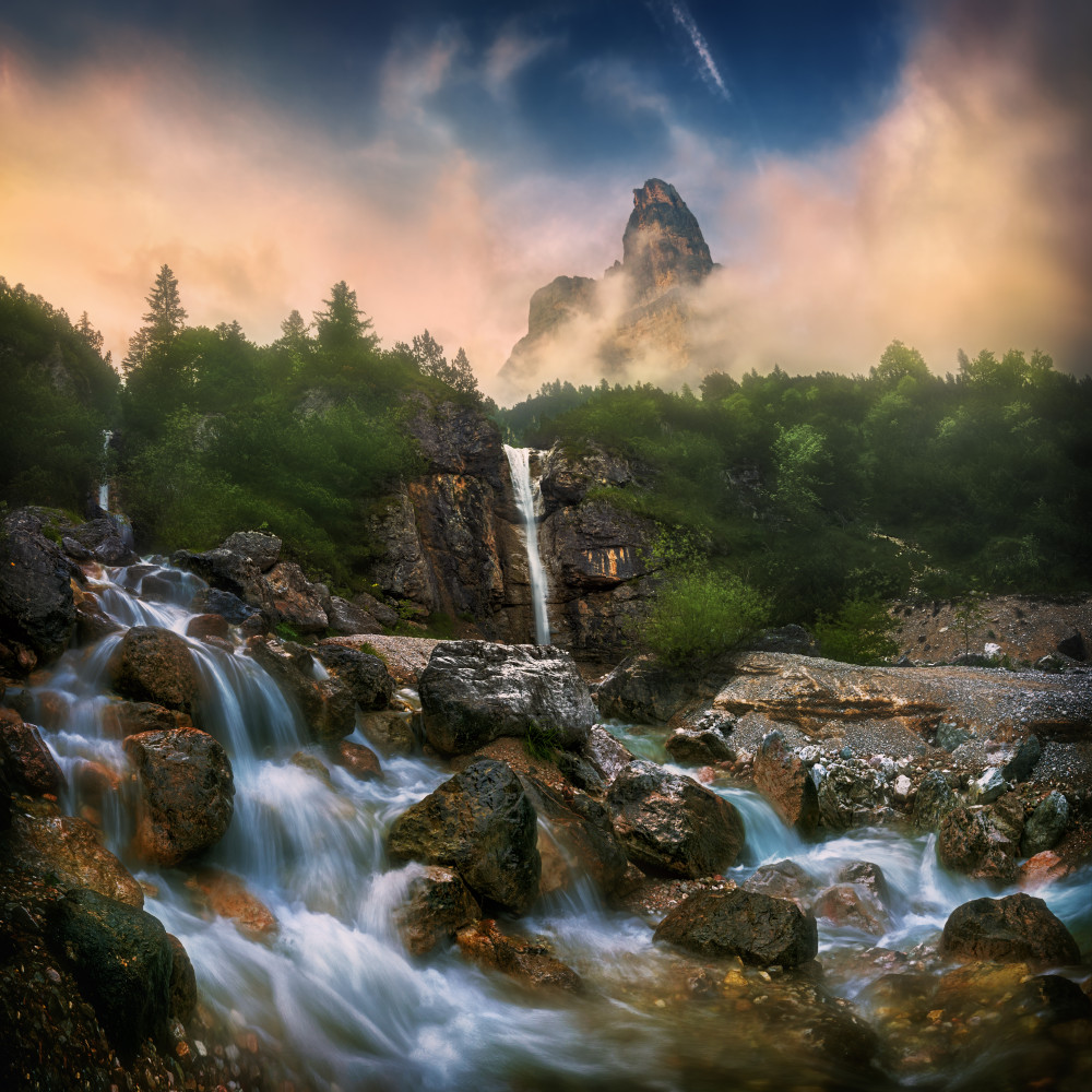 Waterfall... à Krzysztof Browko