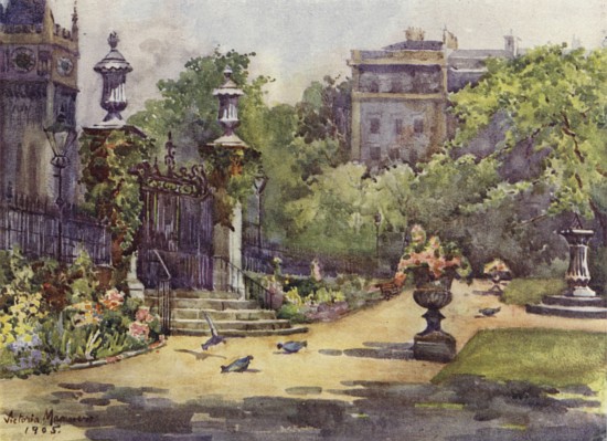 The Inner Temple Garden à Lady Victoria Marjorie Harriet Manners