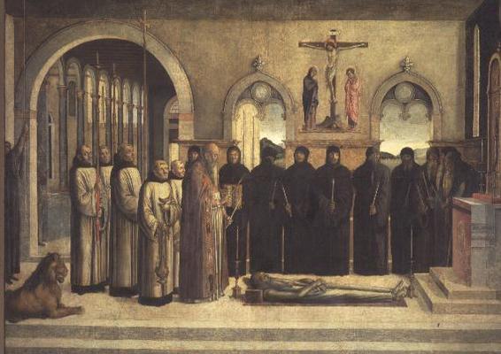 The Funeral of St. Jerome à Lazzaro Bastiani
