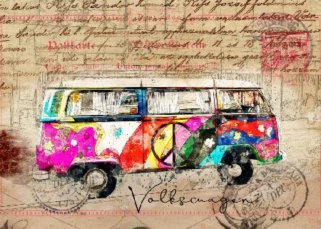 vw combi art