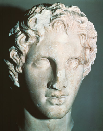 Head of Alexander the Great (356-323 BC) à Leochares