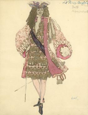 Costume design for the ballet Sleeping Beauty by P. Tchaikovsky