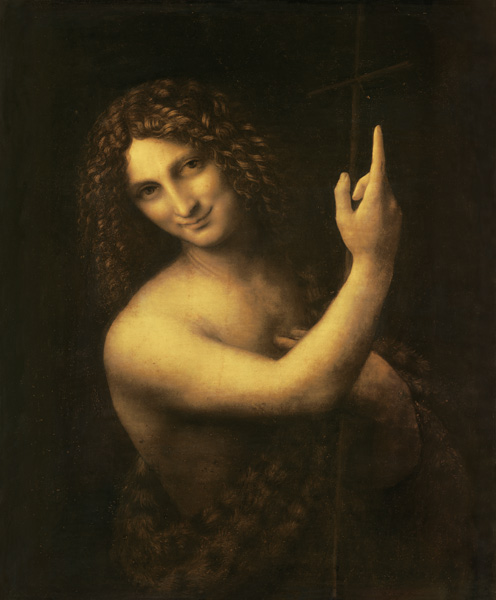 Saint Jean Baptiste à Léonard de Vinci