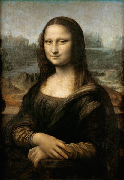 Mona Lisa (la Joconde) à Léonard de Vinci