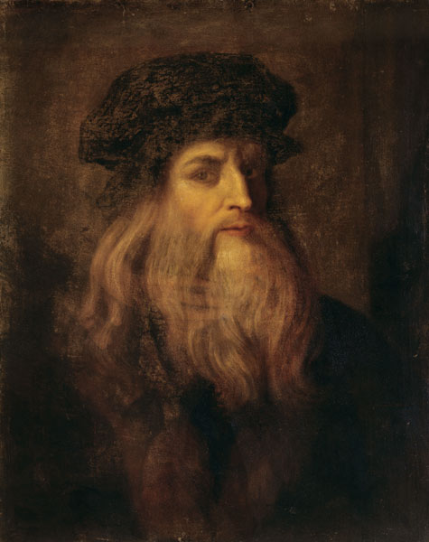 Autoportrait à Léonard de Vinci