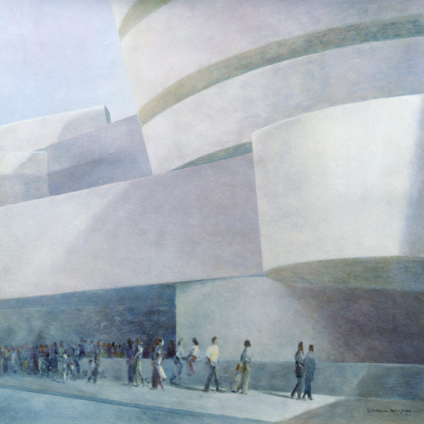 Guggenheim Museum, New York, 2004 (acrylic on canvas)  à Lincoln  Seligman