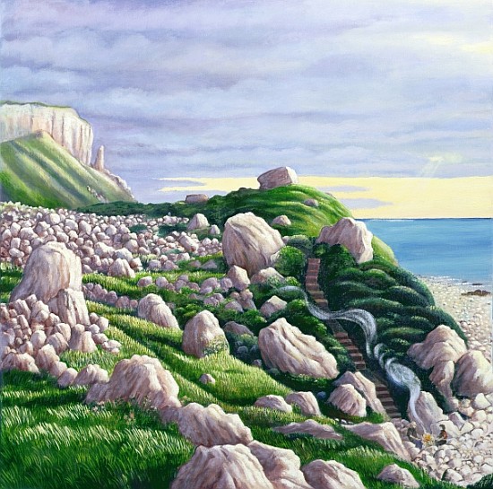 Hallelujah Bay, 1999 (oil on canvas)  à Liz  Wright
