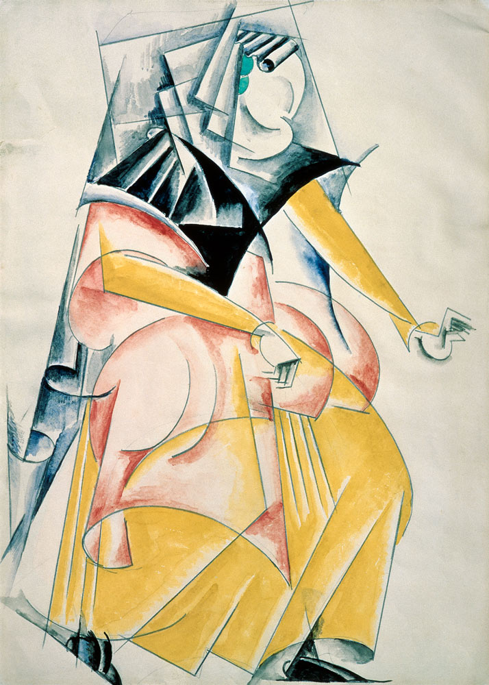 Costume design for the play Romeo and Juliet by W. Shakespeare à Ljubow Sergejewna Popowa
