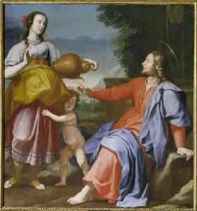 Le Christ et la Samaritaine au puits