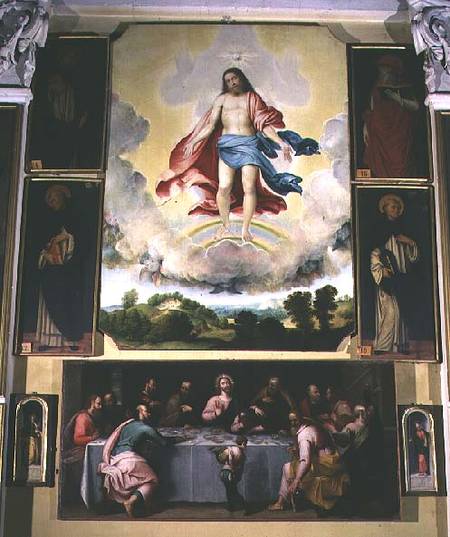 The Holy Trinity à Lorenzo Lotto