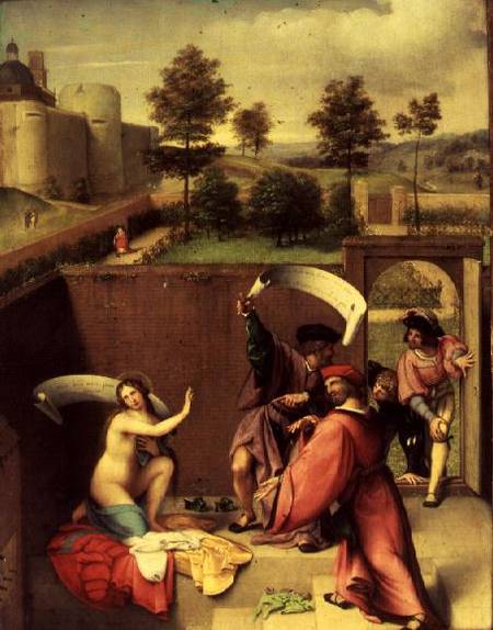 Susanna and the Elders à Lorenzo Lotto