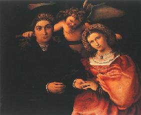 Marsilio Cassotto et sa femme
