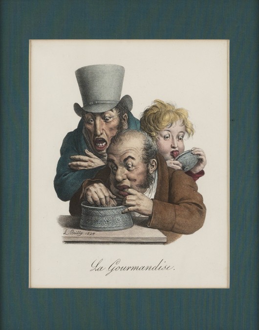 The gluttony à Louis-Léopold Boilly
