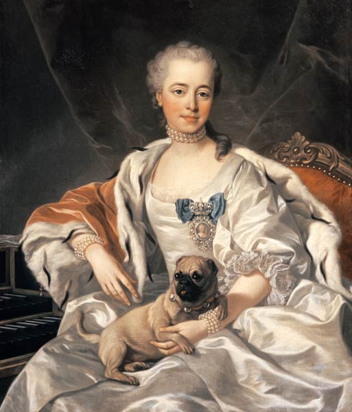 Princess Ekaterina Golitsyna (1720-91) à Louis Michel van Loo