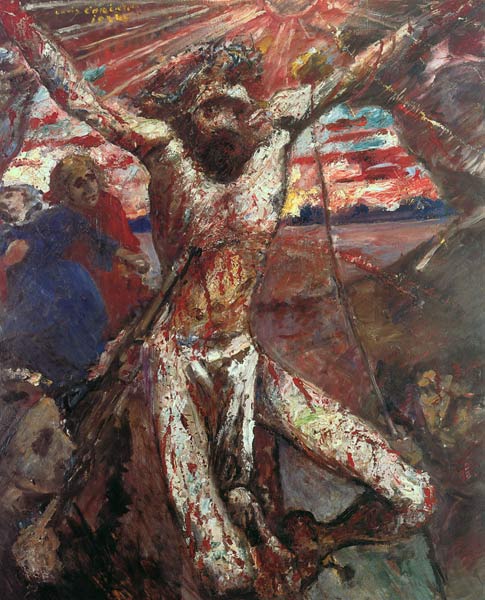 Le Christ rouge à Lovis Corinth