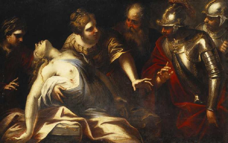 Tod der Lucretia. à Luca Giordano
