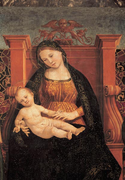 Madonna & Child à Luca Signorelli