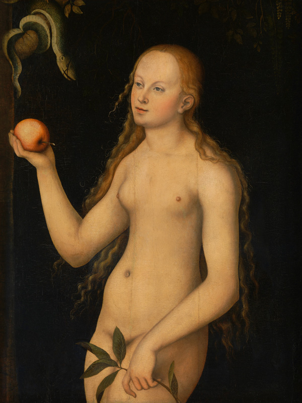 Eve à Lucas Cranach l'Ancien