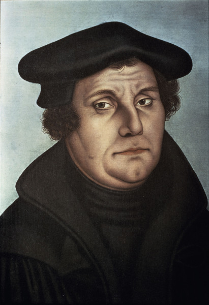 Luther,M., Portrait after Cranach à Lucas Cranach l'Ancien