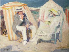 Conversation on the Beach