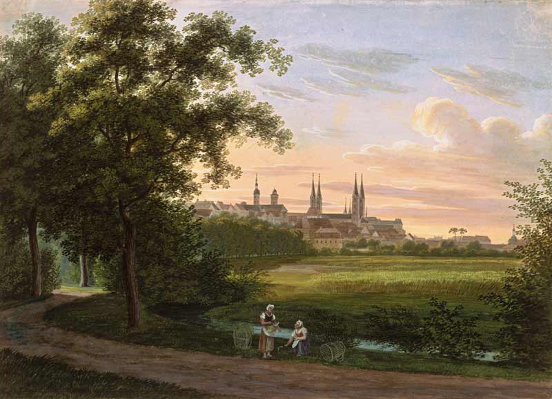 vue de Bamberg à Ludwig Neureuther
