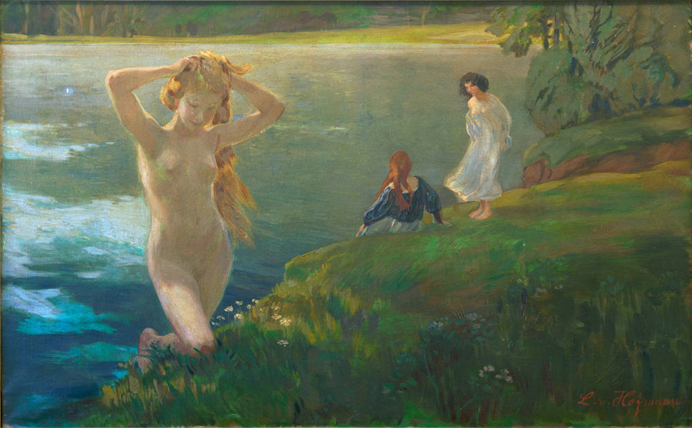 Bathing Girls à Ludwig von Hofmann