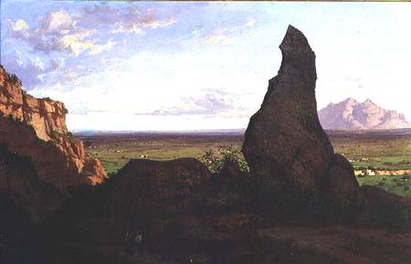 Landscape with a Prominent Rock à Luis Rigalt