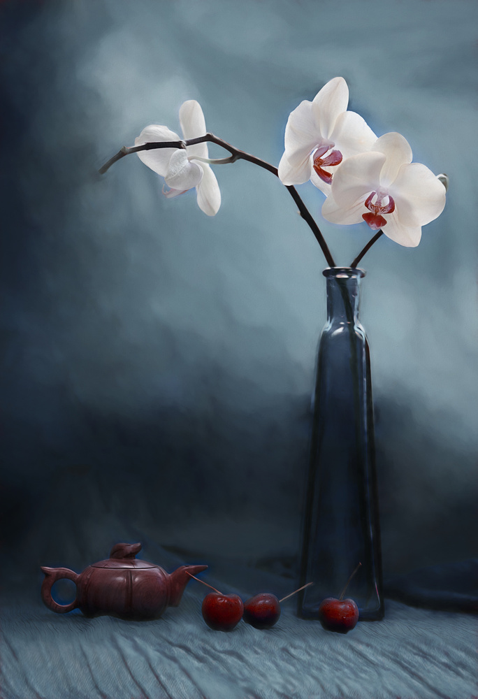 Orchid and Cherry à Lydia Jacobs