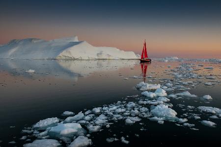 Summer night in Greenland