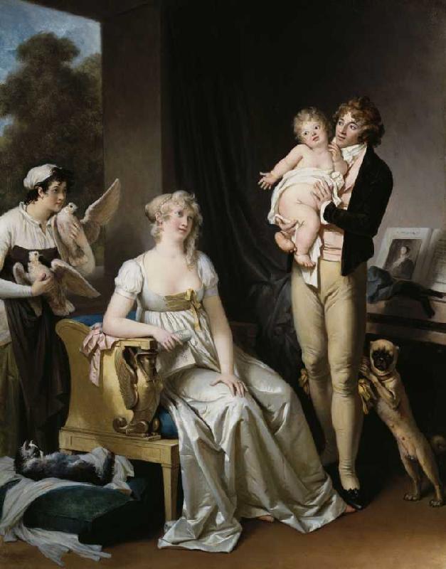 Die glückliche Familie. à Marguerite Gérard