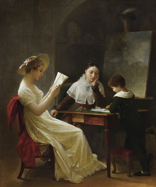 A Young Sketcher à Marguerite Gérard