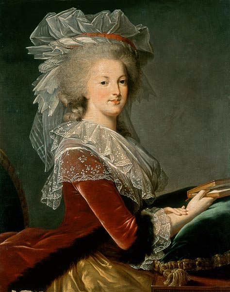 Portrait de la reine Marie Antoinette à Marie Elisabeth-Louise Vigée-Lebrun