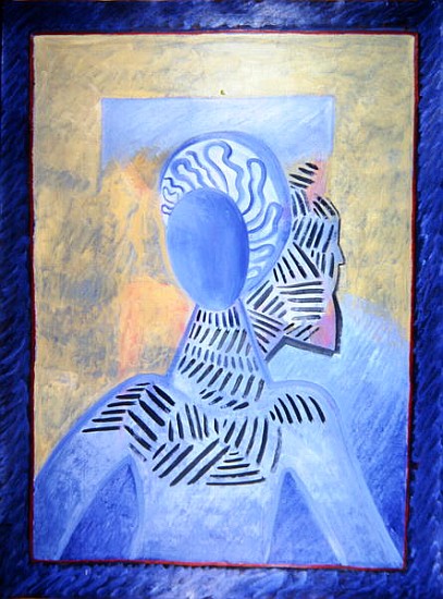 Zoe l''Africaine, 1993 (oil on paper)  à Marie  Hugo